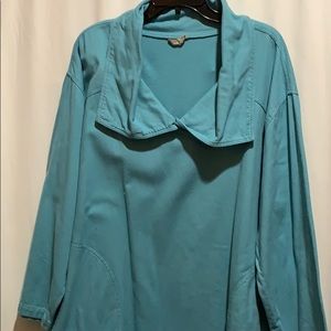 SOFT SURROUNDINGS POPOVER TUNIC JACKET/TOP
